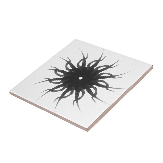 Auge der Sun-Wähluhr Fliese (Seite)