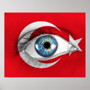 Auge der Türkei Poster