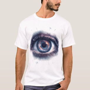 Auge der Unendlichkeit – Kosmische Vision Surreal T-Shirt