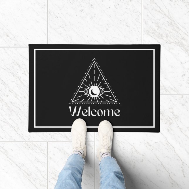 Auge der Vorsehung Doormat Fußmatte (Indoor)