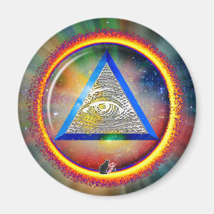 Auge der Vorsehung Magnet