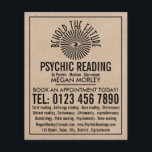 Auge der Vorsehung, psychische Leserwerbung Flyer<br><div class="desc">Auge der Vorsehung,  Psychisch Reading Werbe-Flyer durch den Business Card Store.</div>
