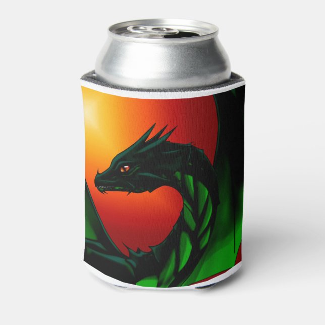 Auge des Drachen Dosenkühler (Kanne Rückseite)