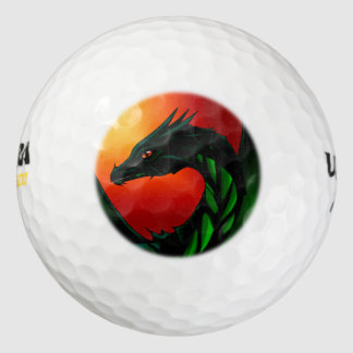 Auge des Drachen Golfball
