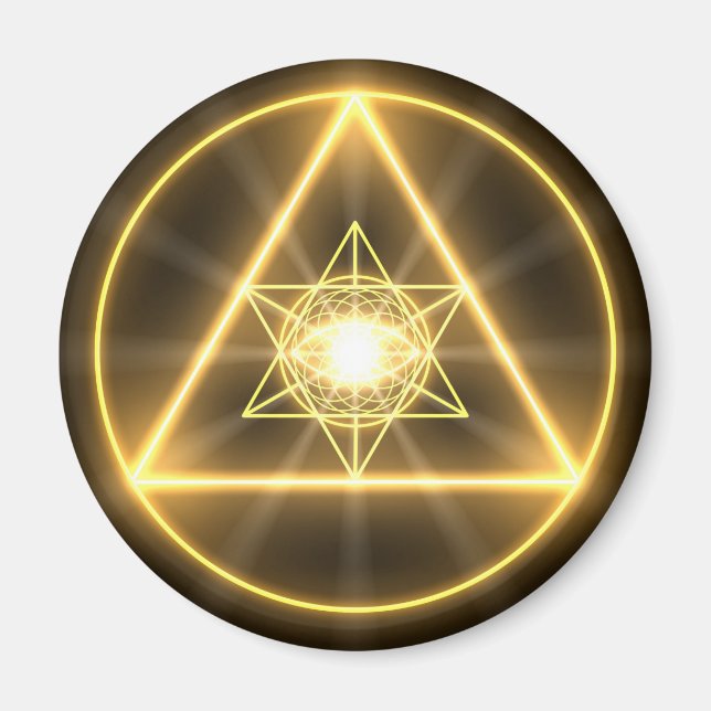 Auge des göttlichen Rundmagazins Magnet (Vorne)