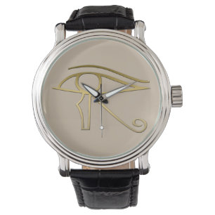 Auge des Horus Ägyptersymbols Armbanduhr
