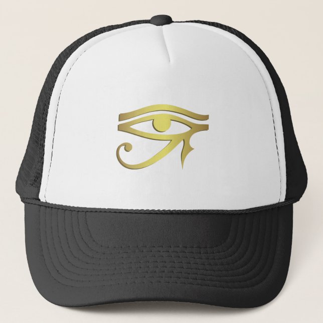 Auge des horus Ägyptersymbols Truckerkappe (Vorderseite)