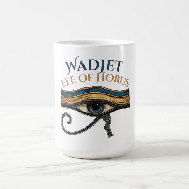 Auge des Horus  Kaffeetasse (Mittel)