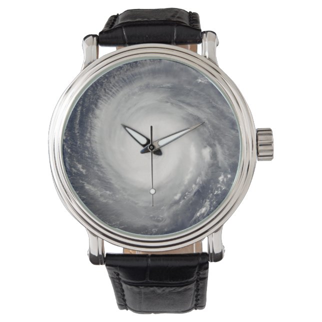 Auge des Hurrikans Armbanduhr (Vorderseite)