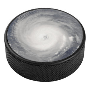 Auge des Hurrikans Eishockey Puck