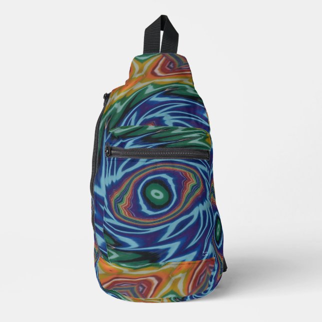 Auge des Hurrikans - Sling Bag (Vorderseite)