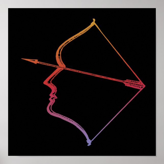 Auge des Jägers Poster (Vorne)