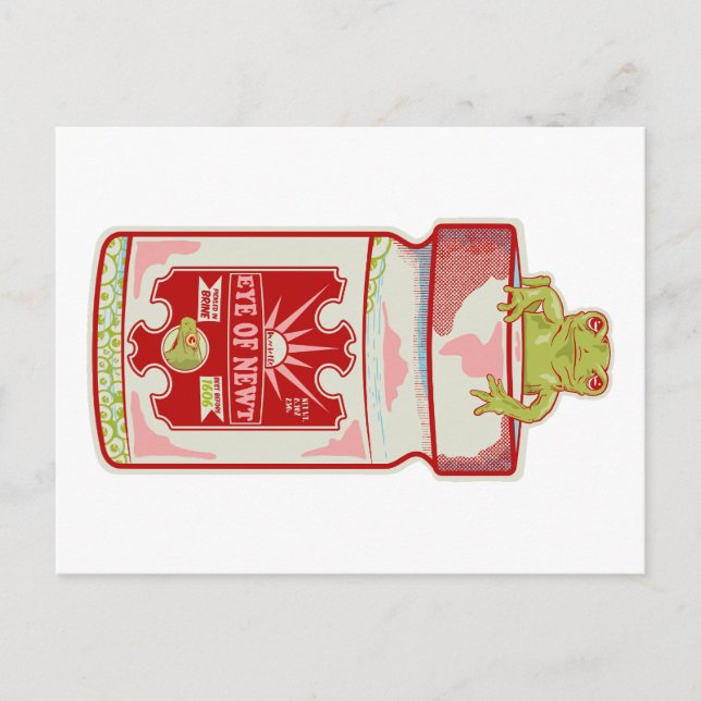 Auge des Jungen Macbeth Postkarte (Vorderseite)