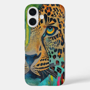 Auge des Leoparden iPhone 16 Hülle