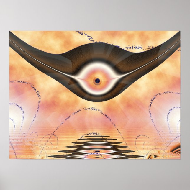 Auge des Nils Poster (Vorne)