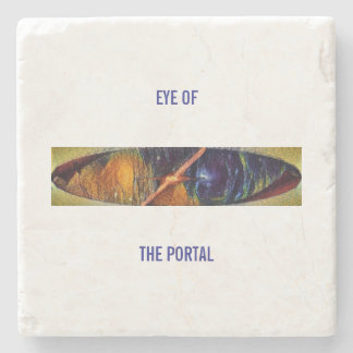 Auge des Portals Steinuntersetzer