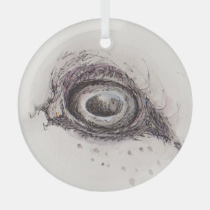 Auge des Schafs – Blick Sammlung Ornament Aus Glas