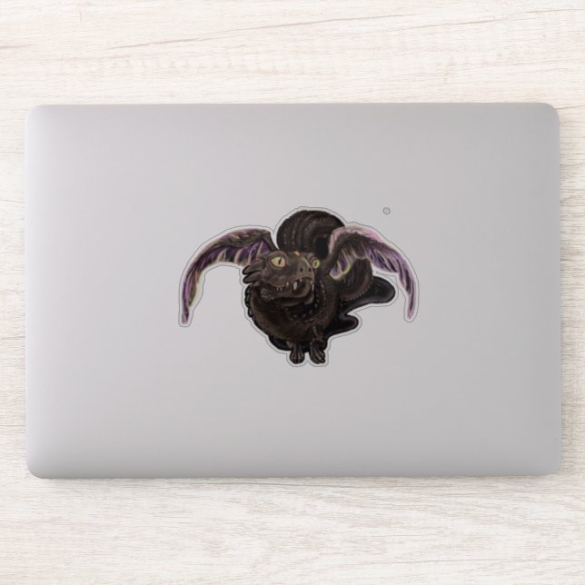 Auge des Sturmdrachen Aufkleber (Computer)