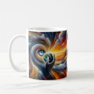 Auge des Sturms Kaffeetasse