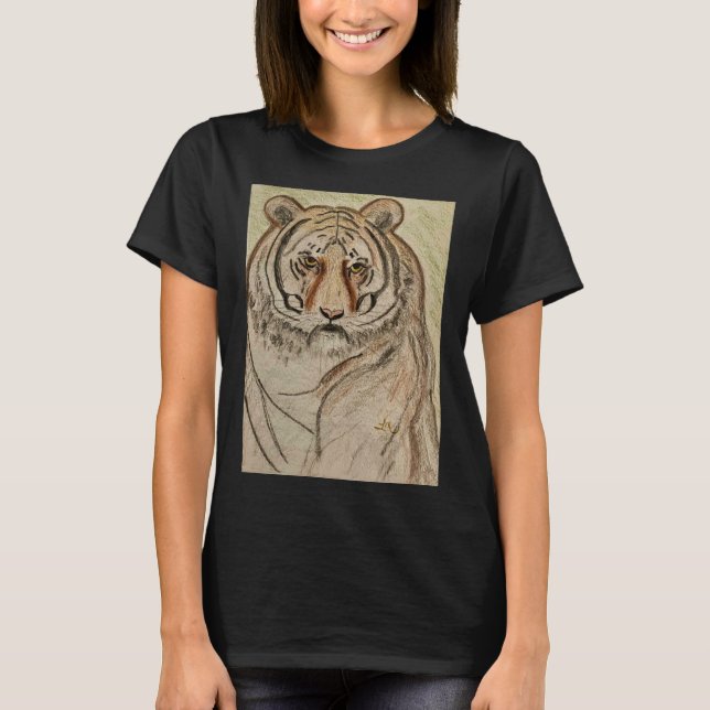 Auge des Tiger-T - Shirt (Vorderseite)