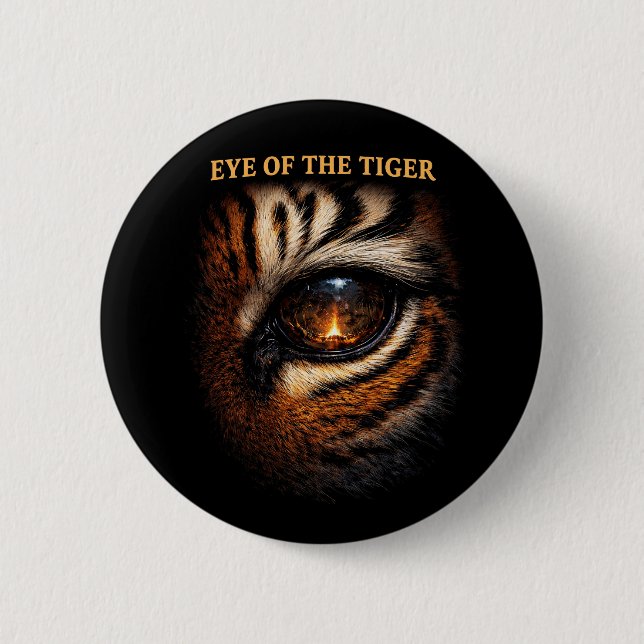 Auge des Tigers Button (Vorderseite)