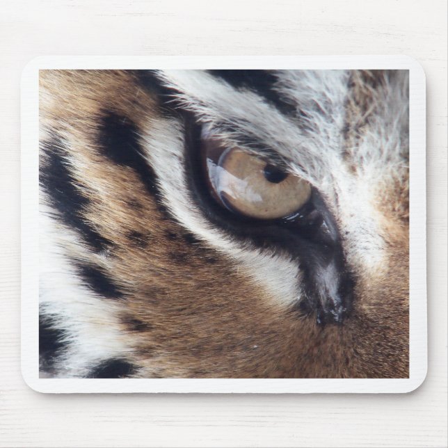 Auge des Tigers Mousepad (Vorne)