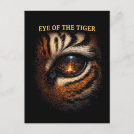 Auge des Tigers Postkarte