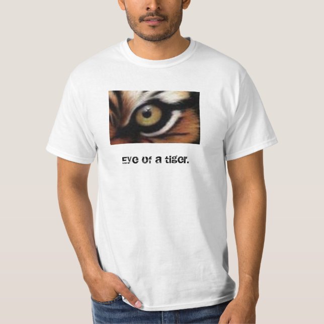 Auge des Tigers T-Shirt (Vorderseite)