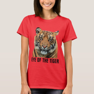 AUGE DES TIGERS, VINTAGE T - SHIRT & Tanklappen
