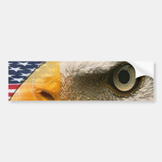 AUGE EAGLES (PATRIOTISCHER AMERIKANER USA) AUTOAUFKLEBER