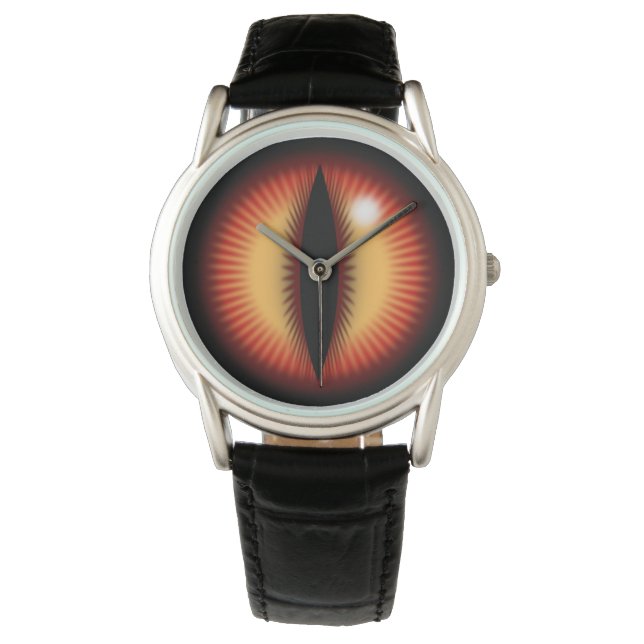 Auge eines Drachen Armbanduhr (Vorderseite)