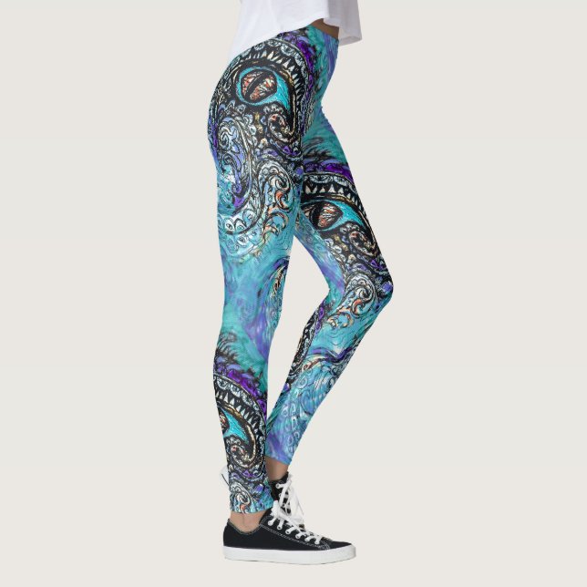 Auge eines Seemanners Leggings (Rechts)