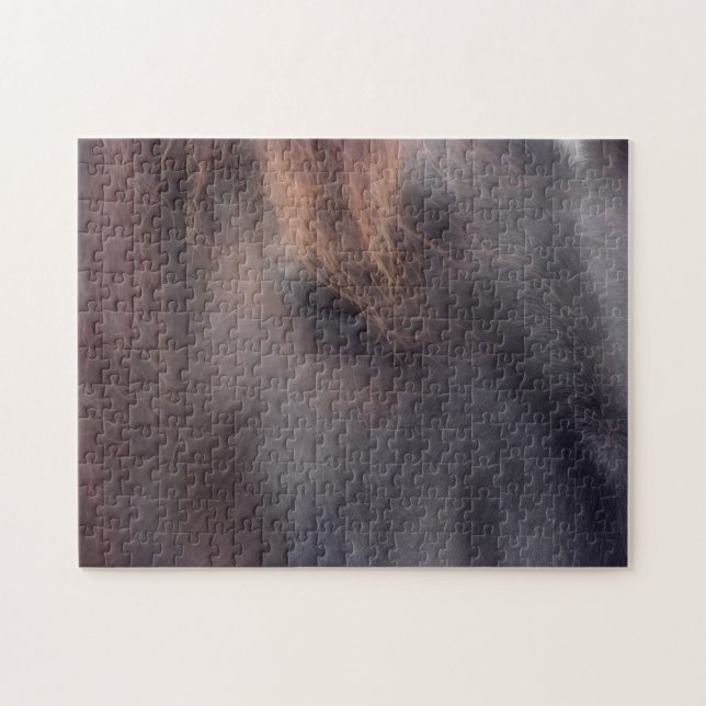 Auge eines Tieres, das kontaminiert ist (Horizontal)