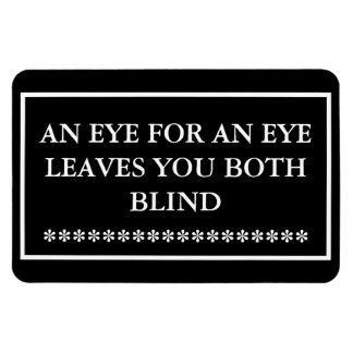 AUGE FÜR EIN AUGE BLÄTTER SIE BEIDE BLINDE MAGNET