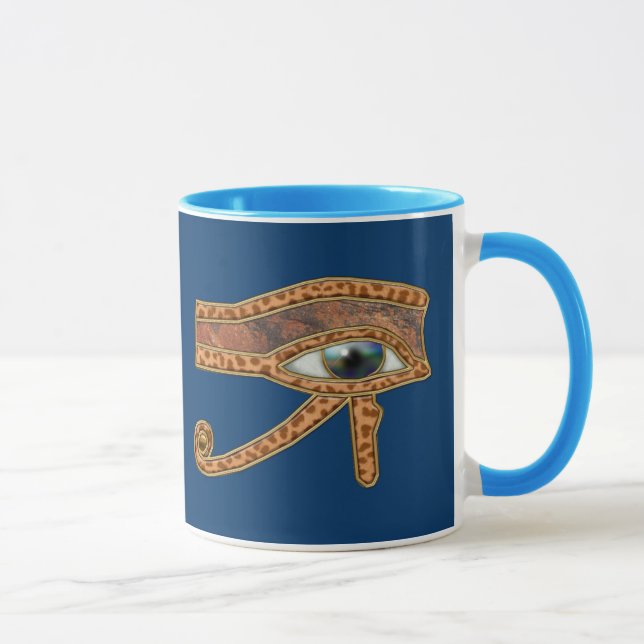 Auge Horus Antike Ägyptische Tasse (Rechts)