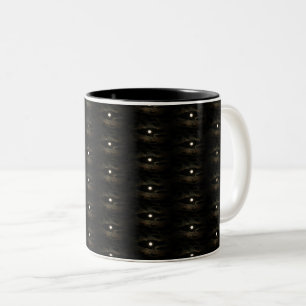 Auge in der Sky-Tasse Zweifarbige Tasse