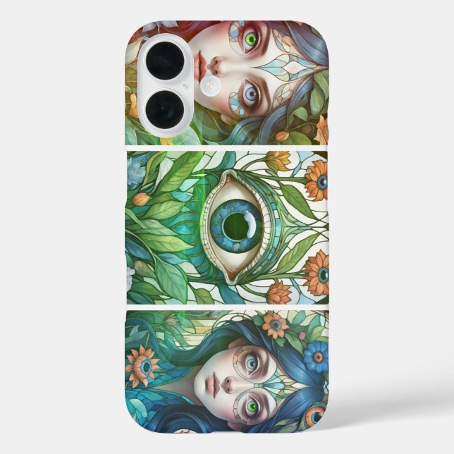 Auge iPhone 16 Hülle (Rückseite)