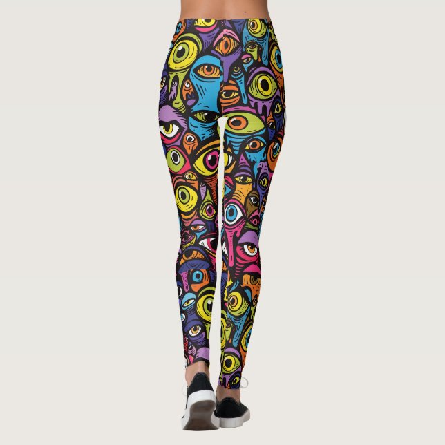 Auge kann sehen leggings (Rückseite)