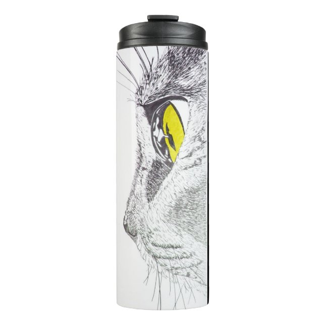 Auge Kats Thermosbecher (Vorderseite)