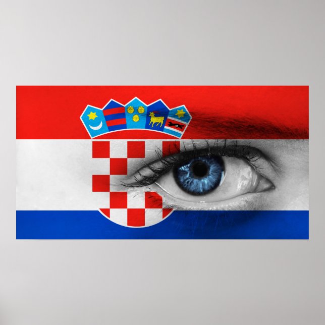 Auge Kroatiens Poster (Vorne)