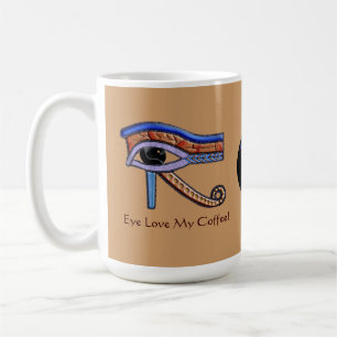 "Auge Liebe mein Kaffee!" Tassen