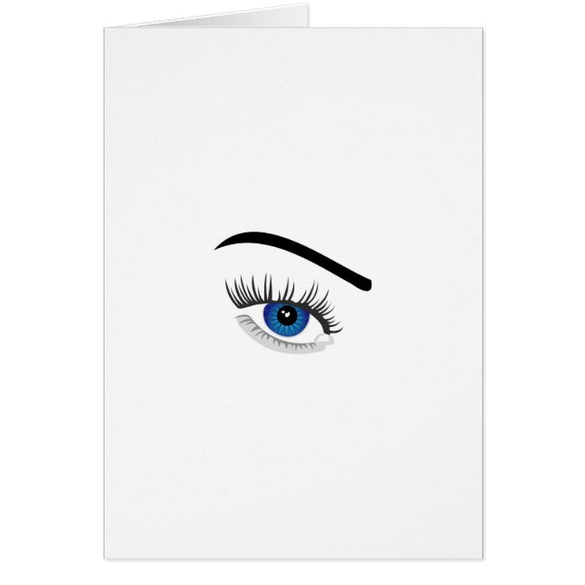 Auge mit Kontaktlinse (Vorne)