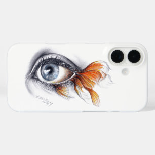 Auge mit Schwanz Surreal zeichnend Kunst title_seo2