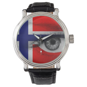 Auge Norwegens Armbanduhr