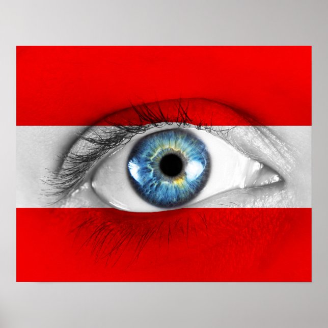 Auge Österreichs Poster (Vorne)