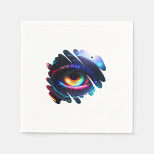 Auge - Peekaboo Serviette