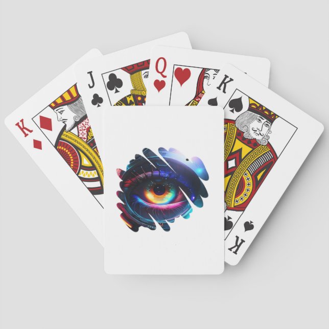 Auge - Peekaboo Spielkarten (Rückseite)