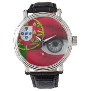 Auge Portugals Armbanduhr