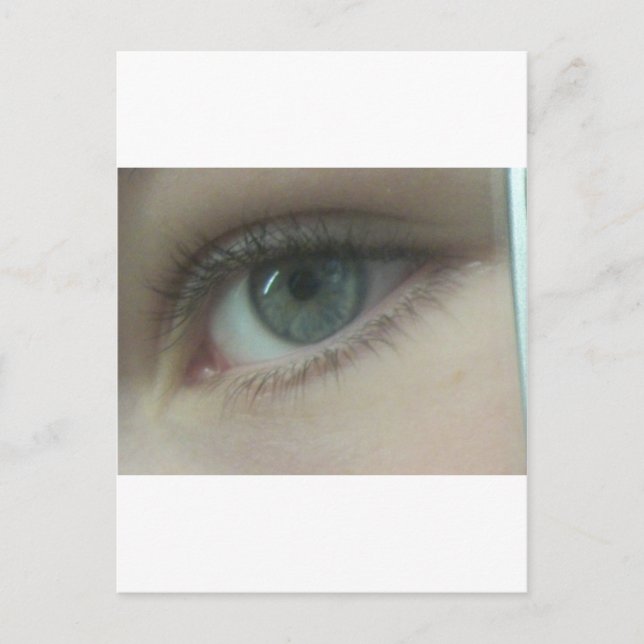 Auge Postkarte (Vorderseite)