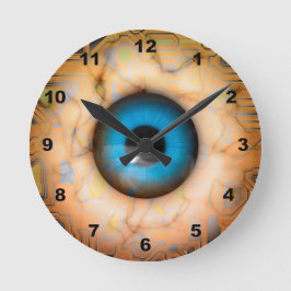 Auge Runde Wanduhr